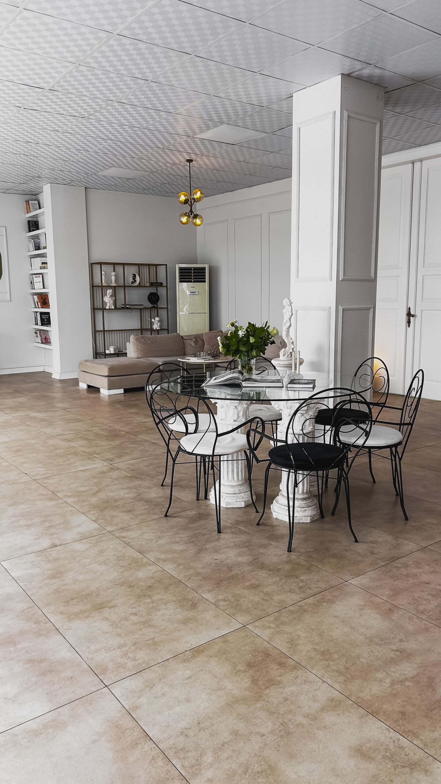 Carrelage grand format villa Roquebrune