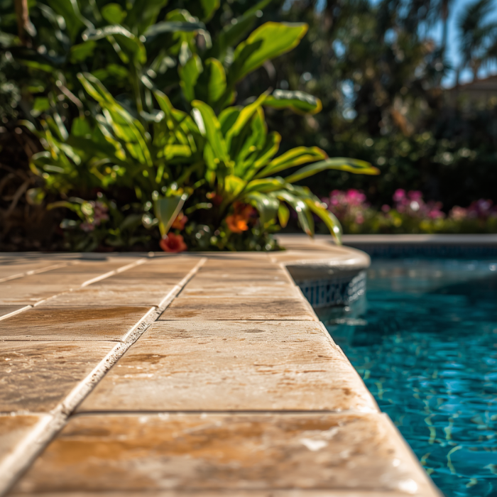 Margelle de piscine à Fréjus
