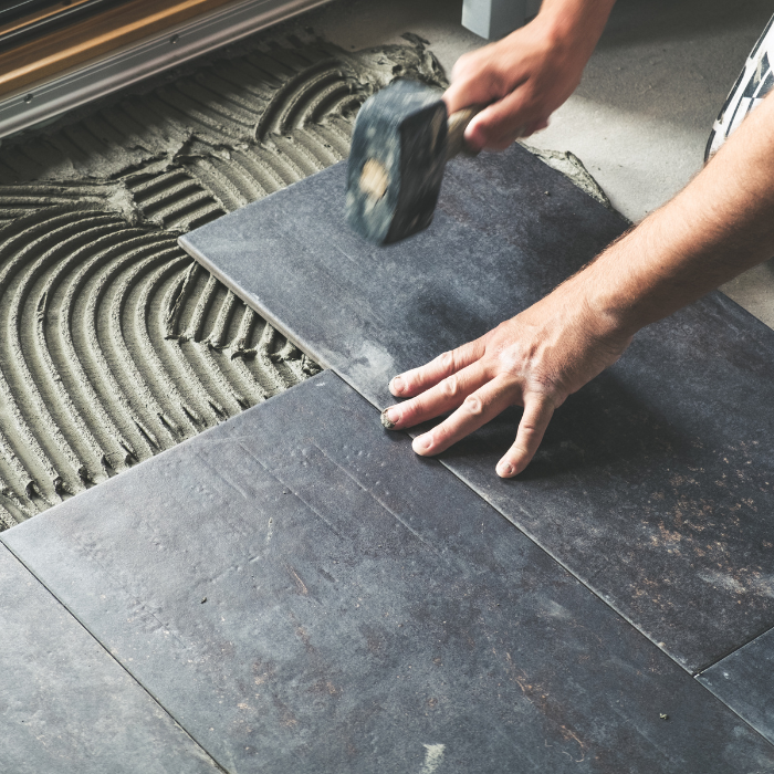 Pose de carreaux de ciment Fréjus